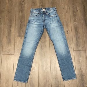 Madewell W 29 L 32 Slim Jeans